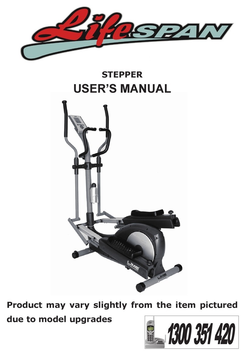 Life Span Stepper user manual