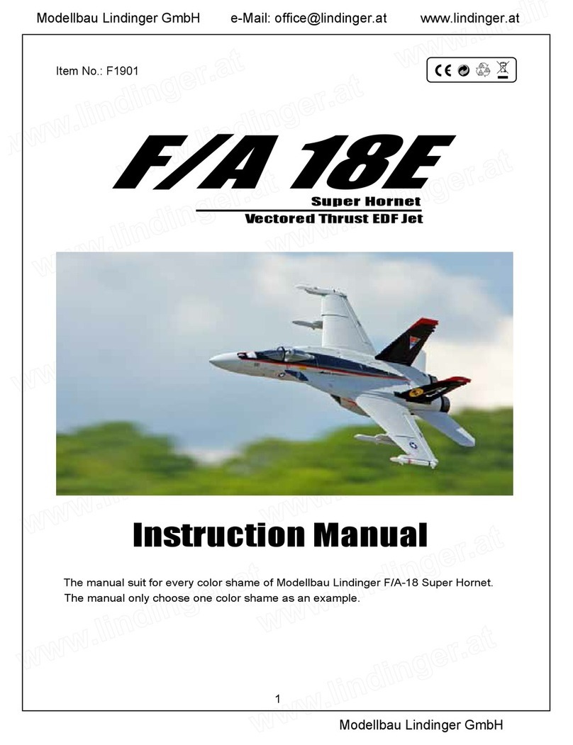 Modellbau Lindinger A 18E instruction manual Modellbau Lindinger A 18E instruction manual