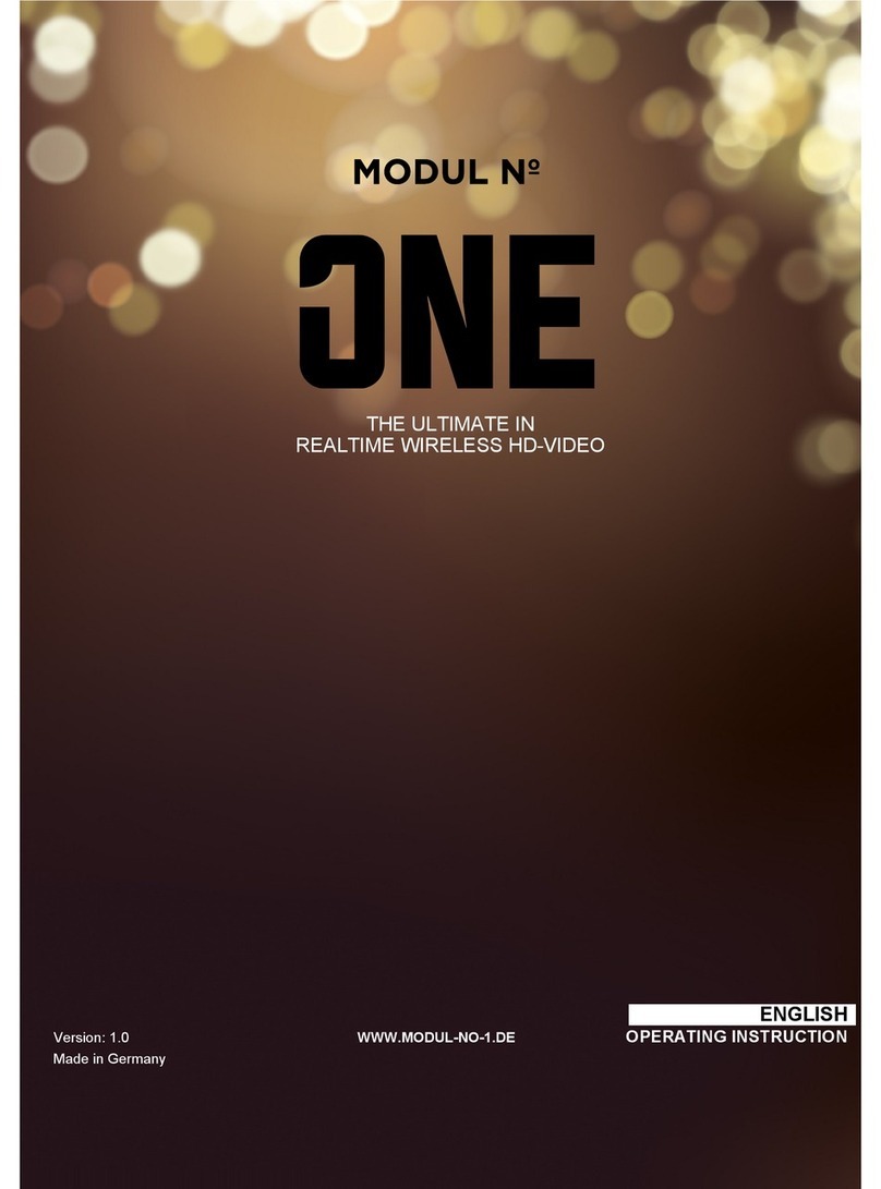 TQ-Systems MODUL NO.1 Operating	 instruction