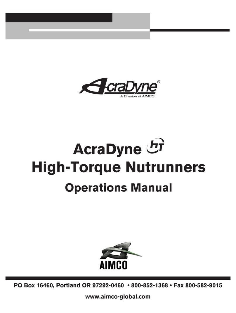 AcraDyne HT series Operation manual