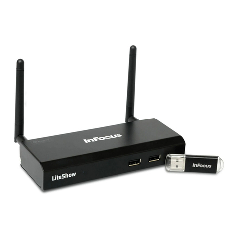 InFocus LITESHOW4 DB+ user guide