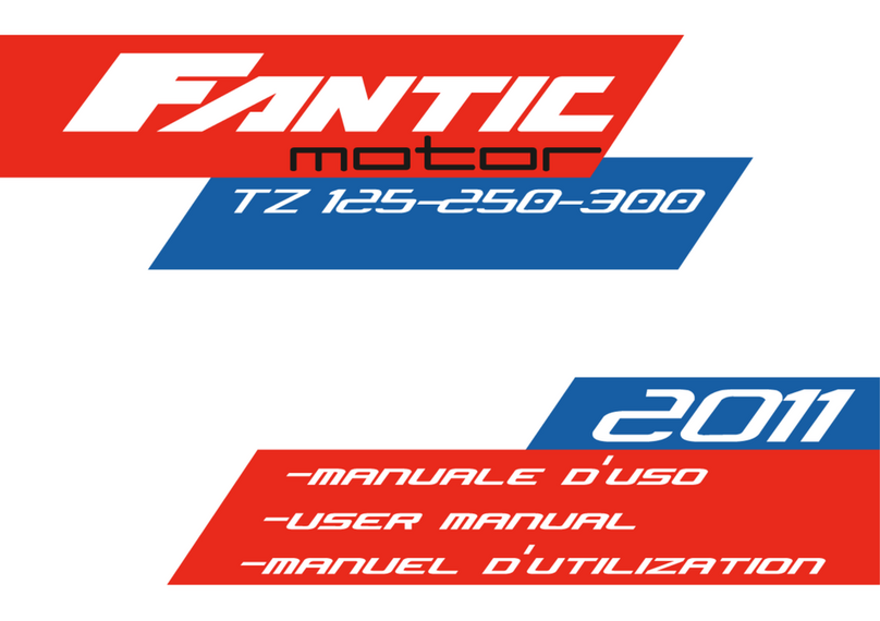 Fantic Motor TZ 300 2011 user manual