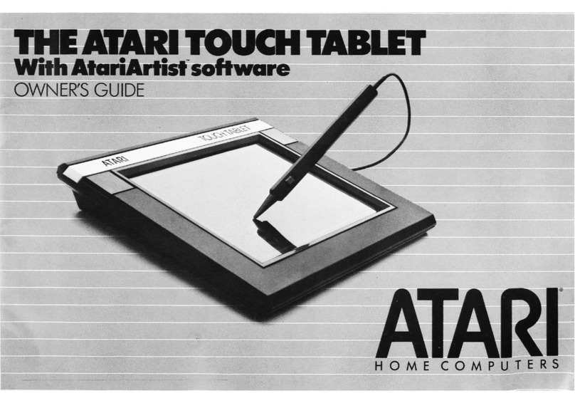 Atari Touch Tablet owner's guide