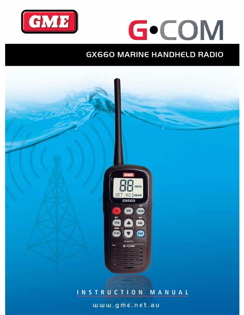 GME G-COM GX660 User manual