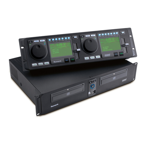 Numark HDCD1 User manual Numark HDCD1 User manual