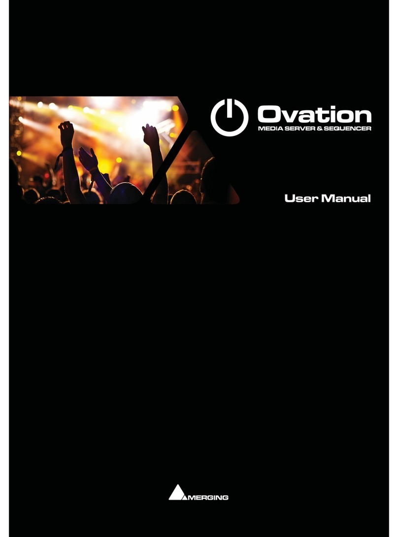 Merging Ovation User manual