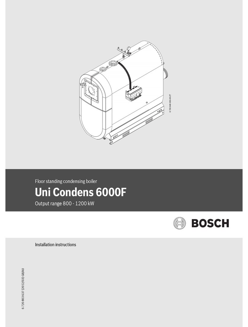 Bosch Uni Cindens 6000F User manual