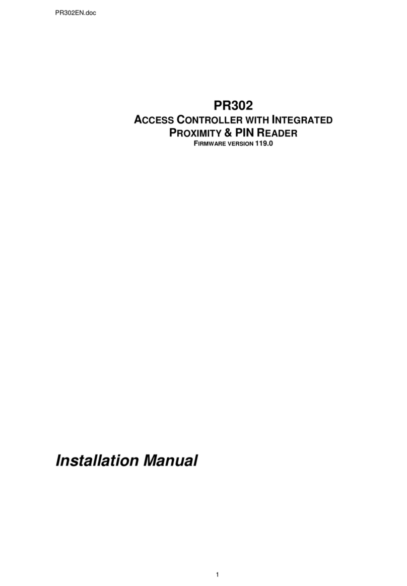 Roger PR302 User manual