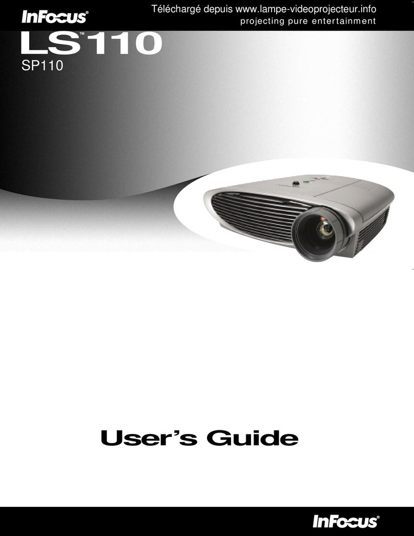 InFocus LS110 User manual