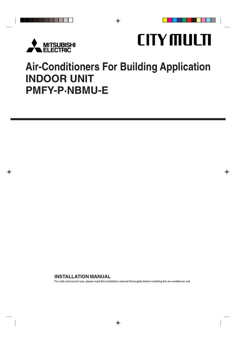 Mitsubishi Electric Air-Conditioners For Building Application User manual