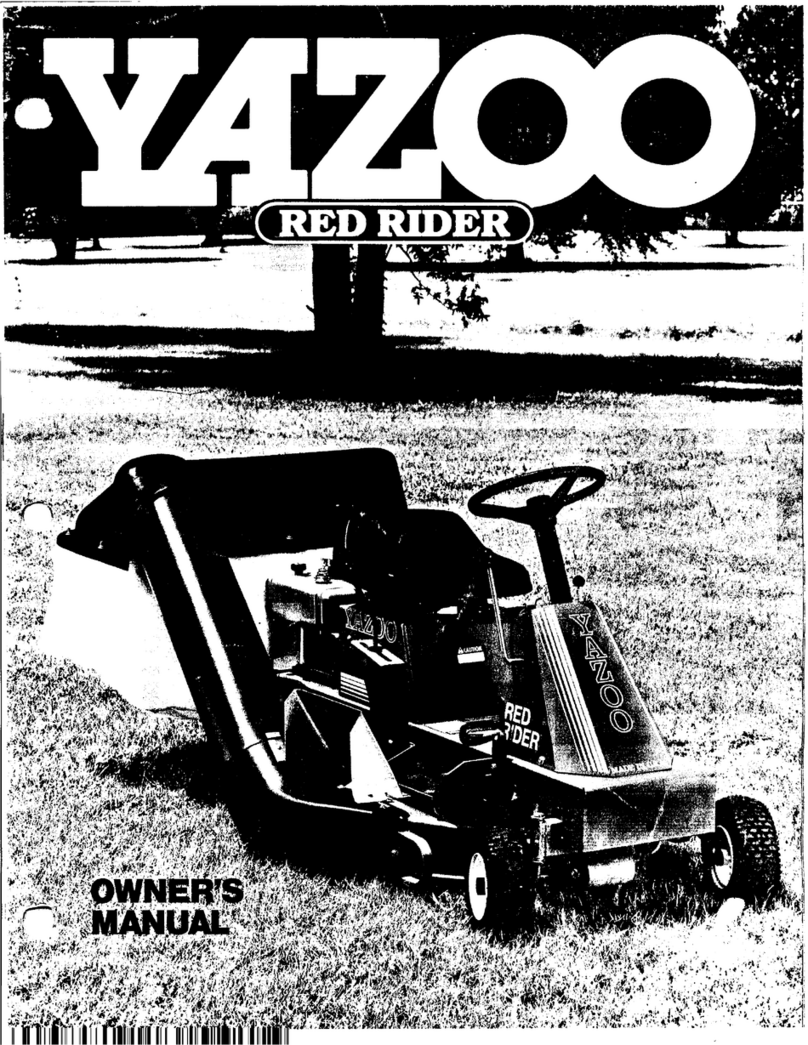 Yazoo Red Rider User manual Yazoo Red Rider User manual