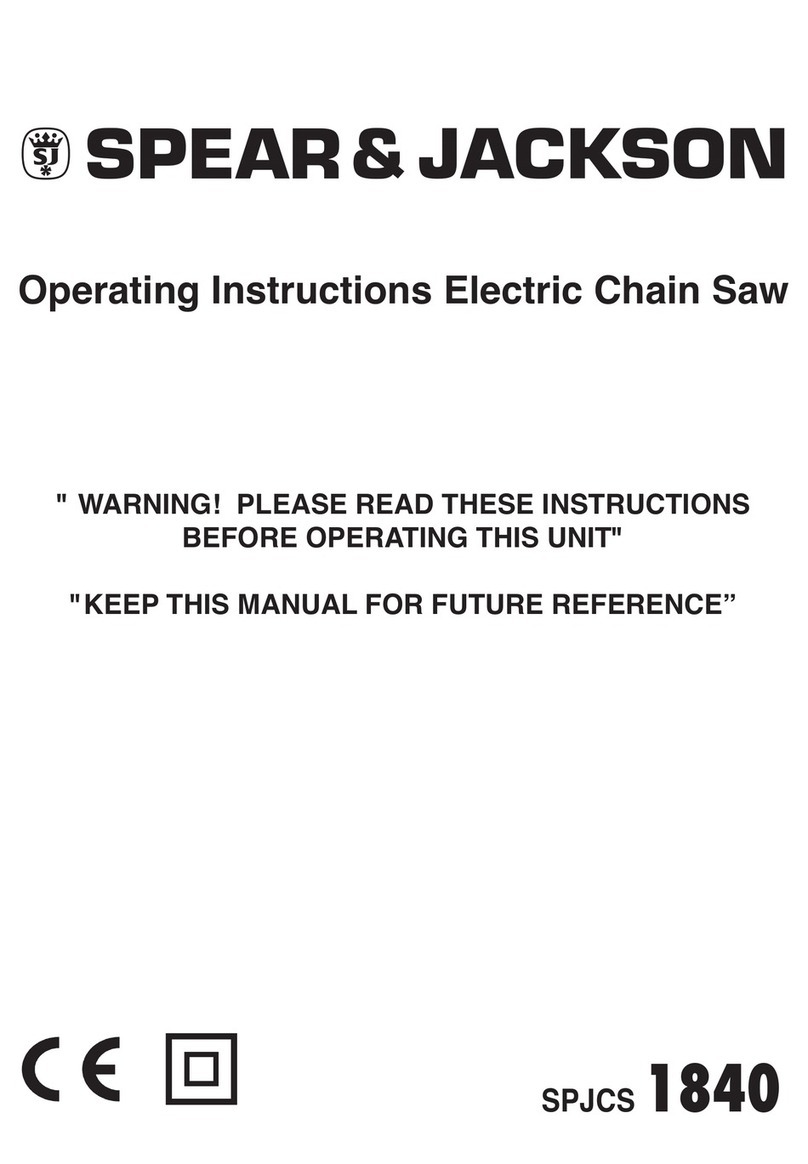 Spear & Jackson SPJCS 1840 User manual Spear & Jackson SPJCS 1840 User manual