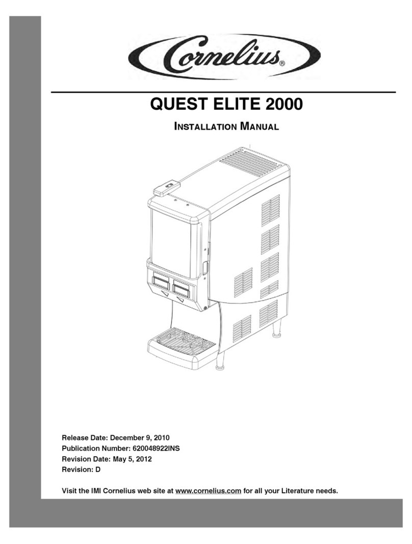Cornelius Quest Elite 2000 User manual Cornelius Quest Elite 2000 User manual