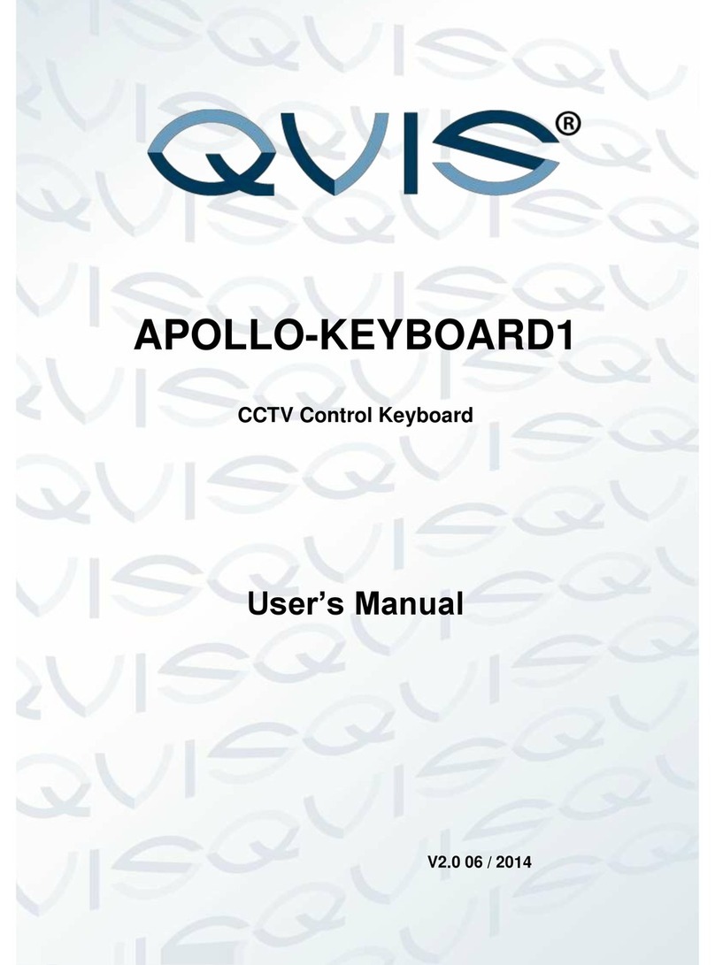 Qvis APOLLO-KEYBOARD1 User manual