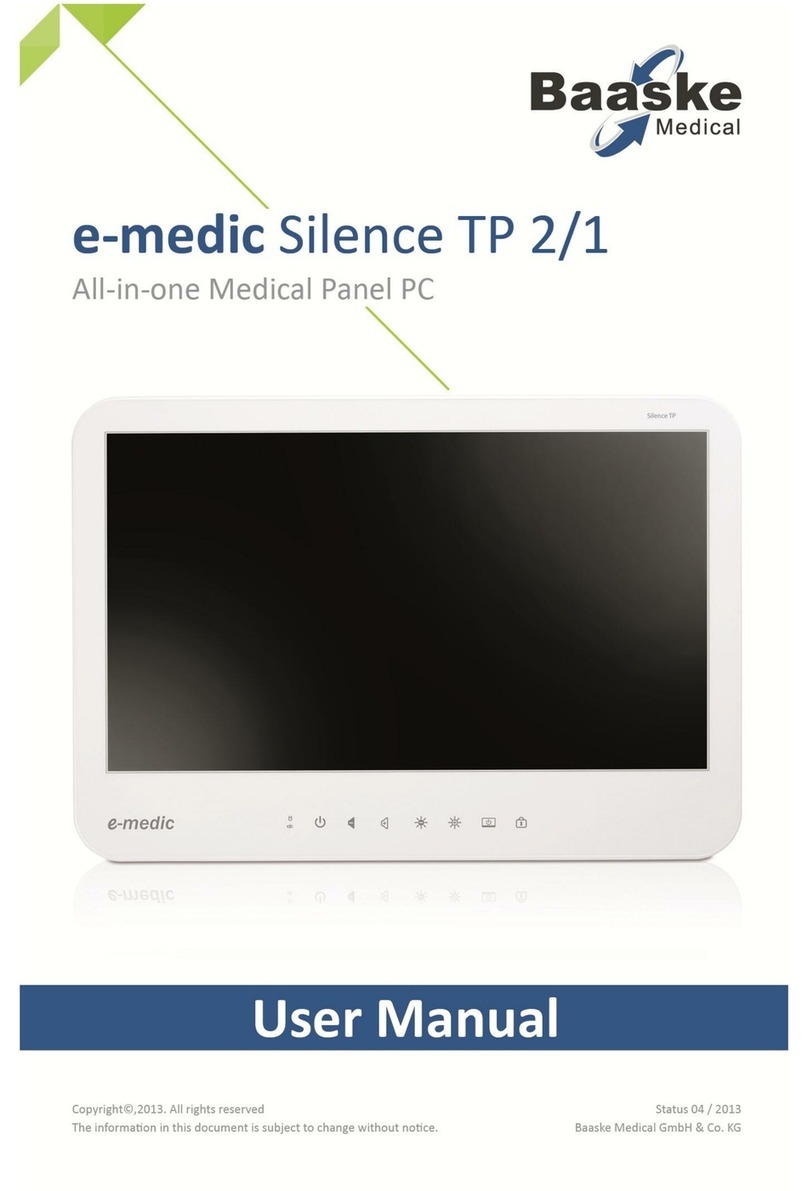 E-Medic Silence TP 1 user manual