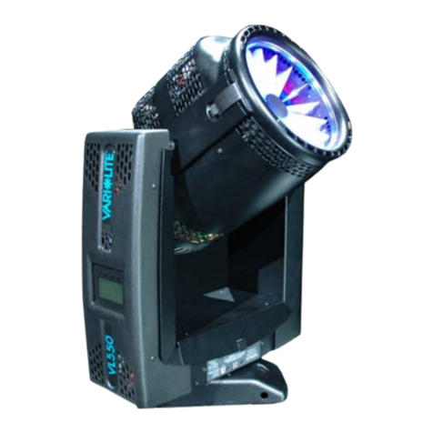 Vari Lite VL550 User manual