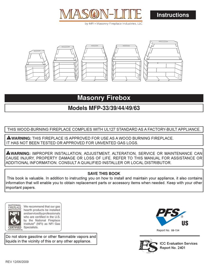 Mason-Lite MFP-33 instructions