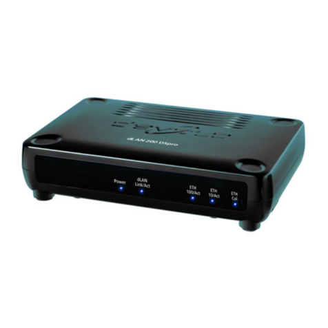 Devolo dLAN 200 DSpro manual
