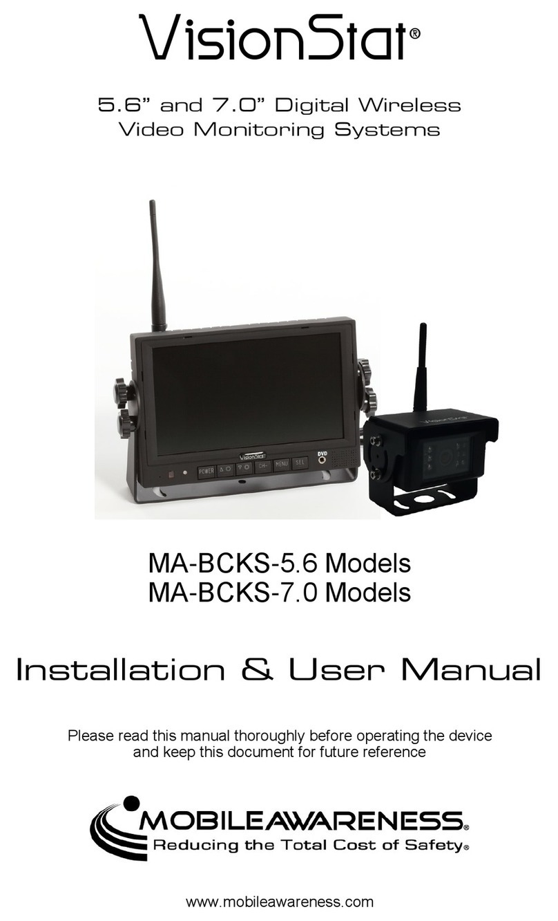 VisionStat MA-BCKS-5.6 Installation and user manual