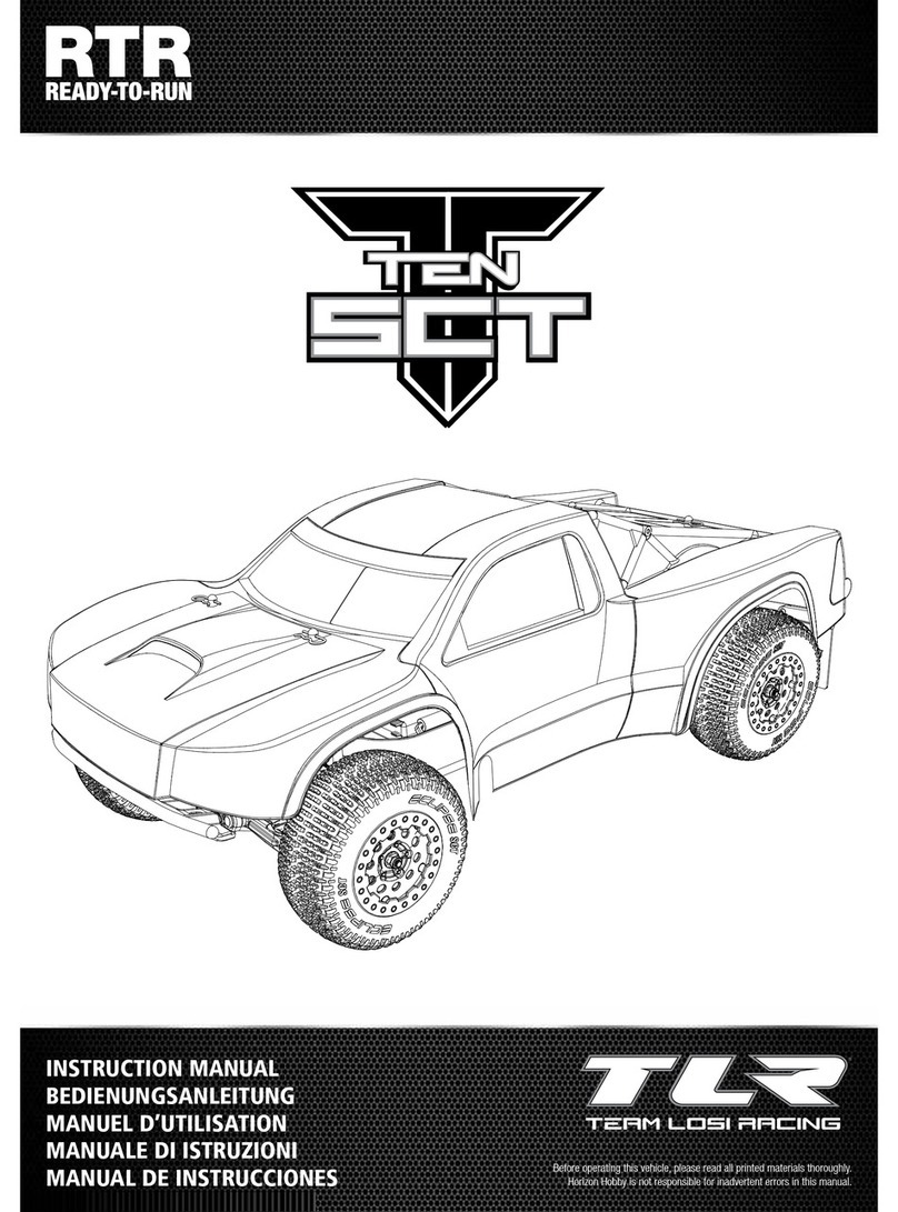 TLR TEN-SCT RTR instruction manual