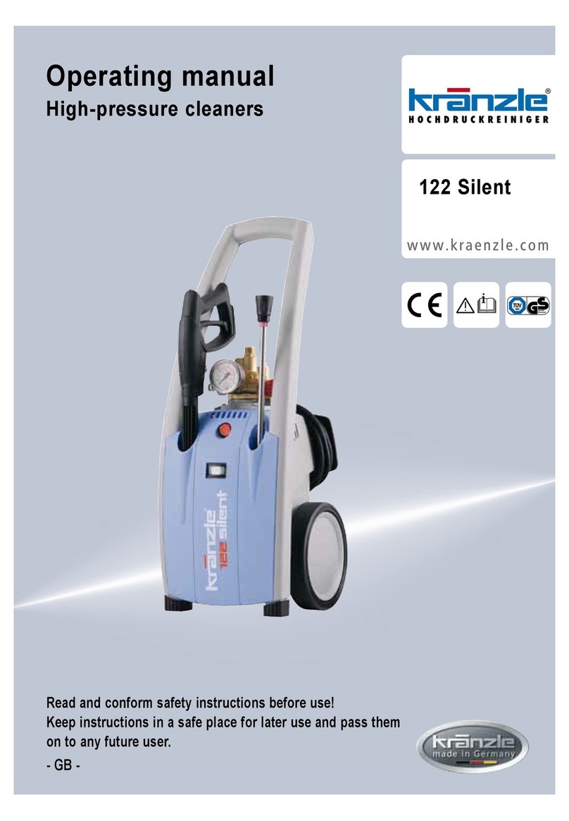 Kranzle 122 Silent User manual
