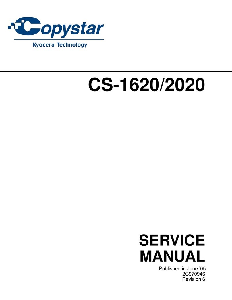 Copystar CS-1620 Service manual