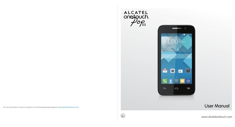 Alcatel one touch POP D3 User manual
