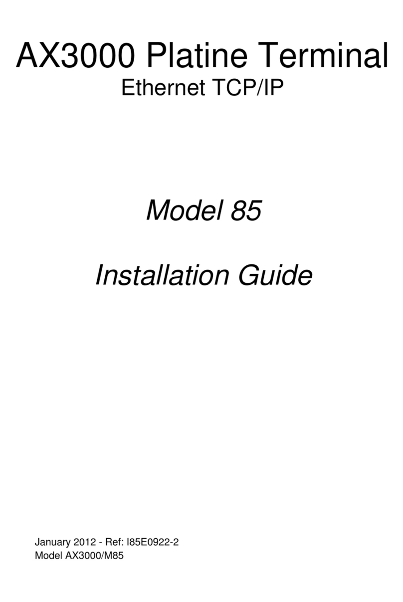 Axel AX3000/M85 installation guide