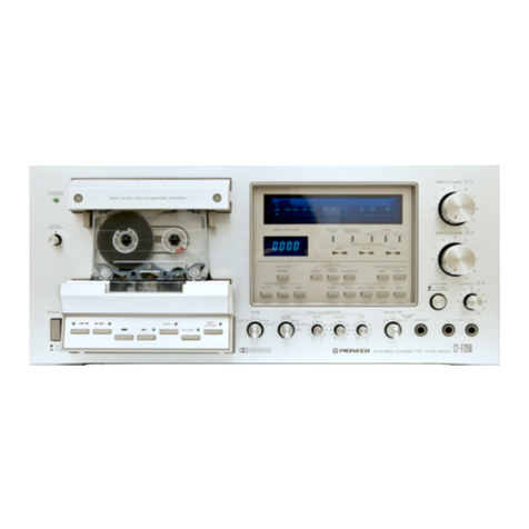 Pioneer CT-F1250HE User manual