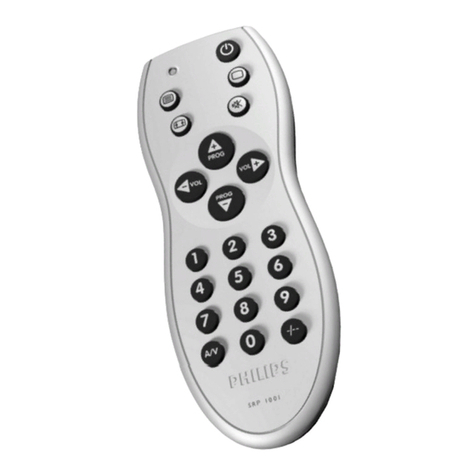 Philips SRP 1001/10 user manual
