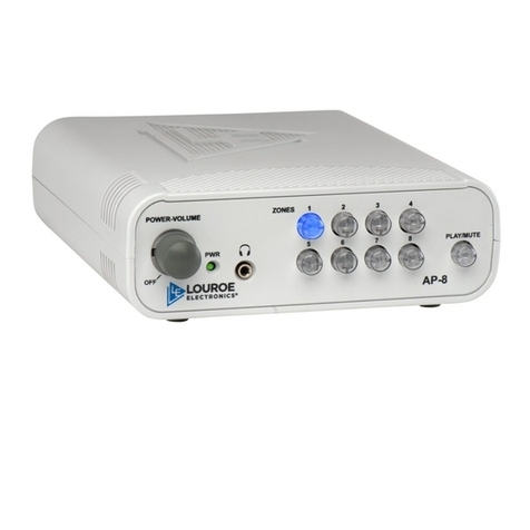 Louroe Electronics ASK-4 Installation and operating instructions