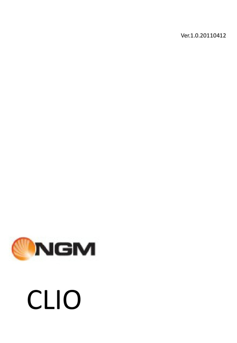 NGM CLIO User manual