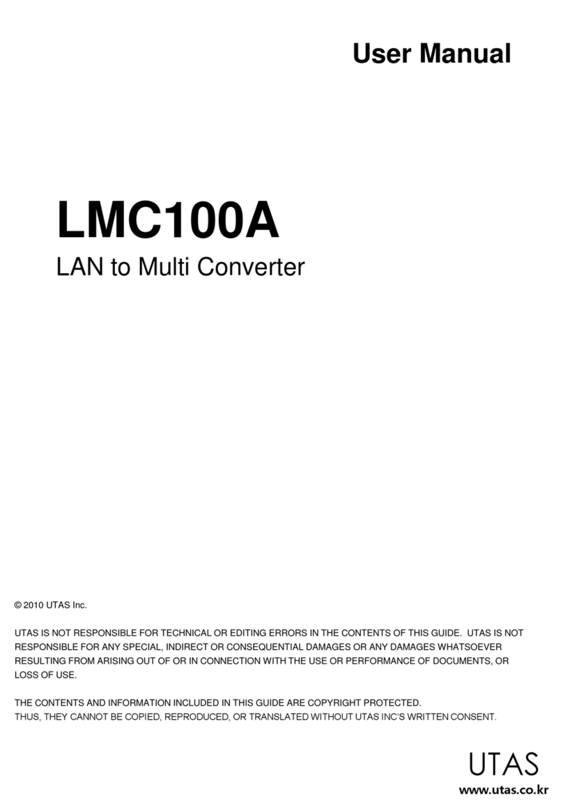 UTAS LMC100A user manual
