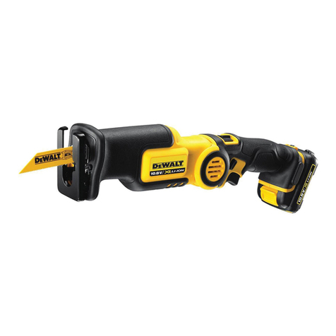 DeWalt XR LI-ION DCS310 instruction manual