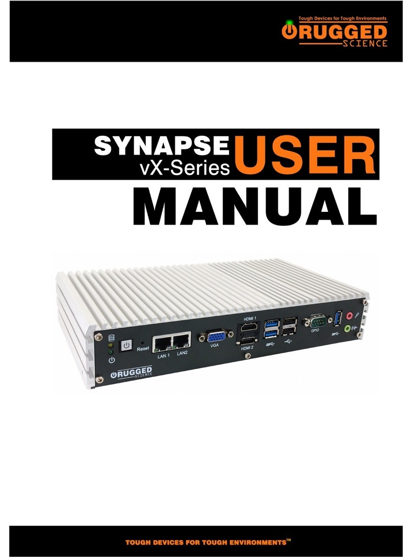 Rugged Science Synapse vX-Series user manual