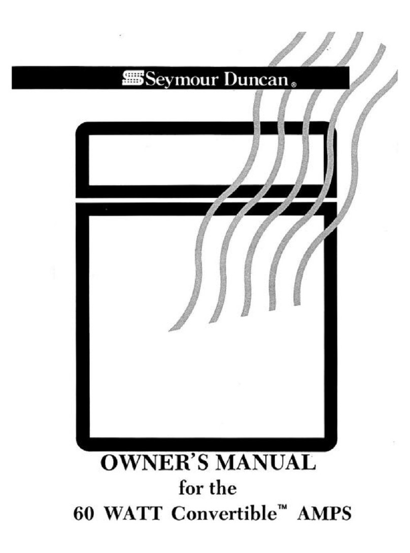 Duncan Convertible 60 WATT User manual