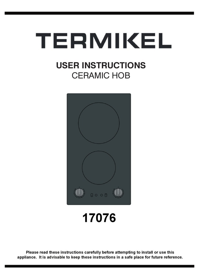 Termikel 17076 User instructions