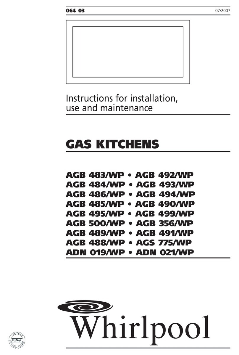 Whirlpool ADN 021/WP Instructions for installation, use and maintenance