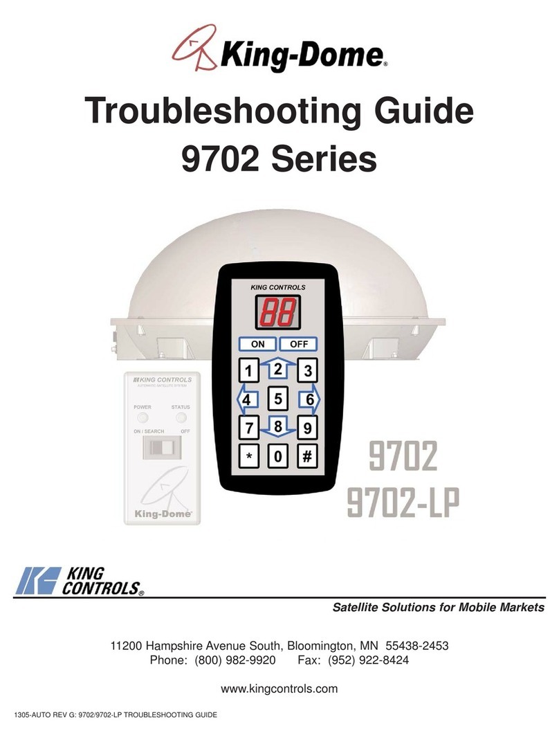 King-Dome 9702 troubleshooting guide