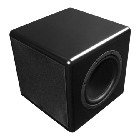 TRU Audio cSUB-8 User manual