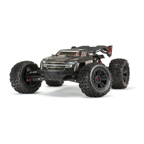 Arrma 1/8th Scale-BLX Brushless instruction manual