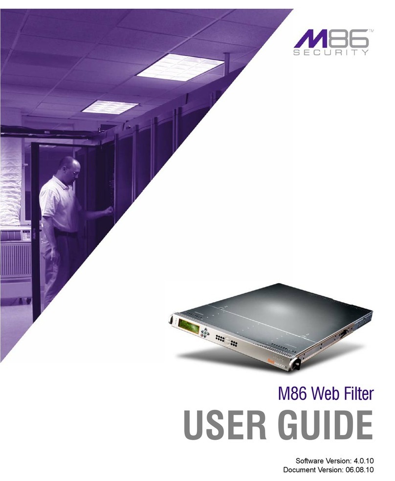 M86 Security M86 Web Filter user guide M86 Security M86 Web Filter user guide