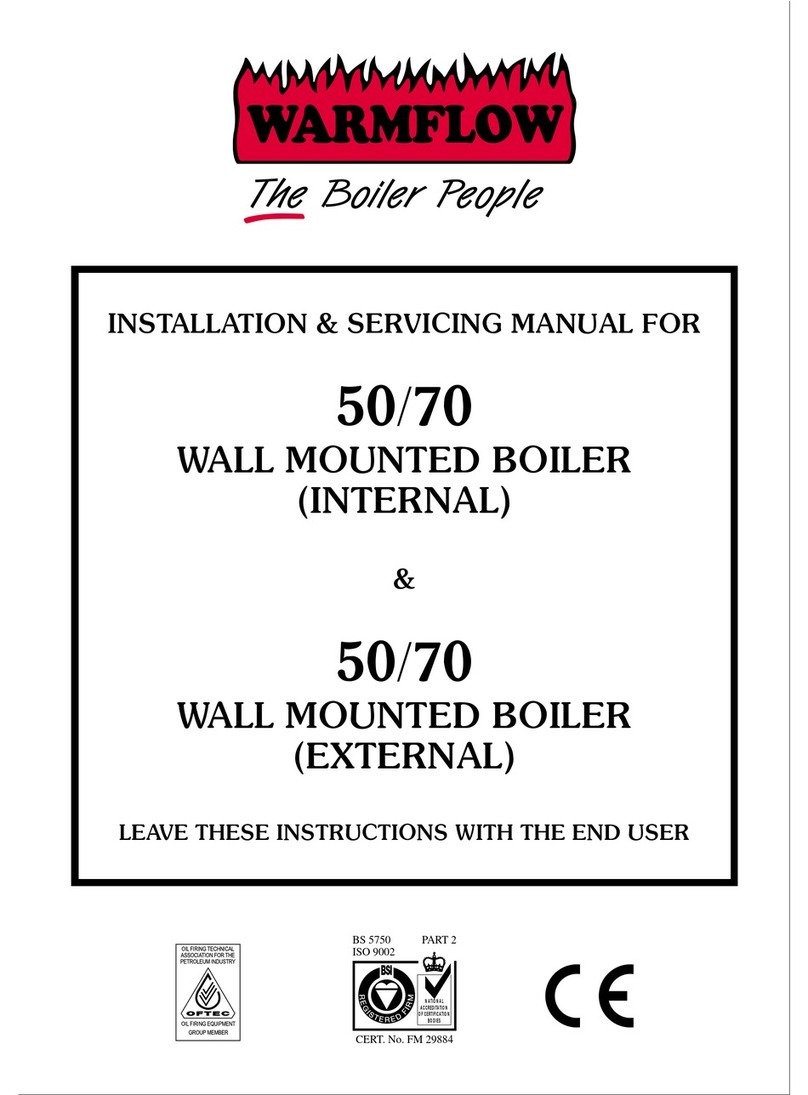 WarmFlow 50/70 Installation & servicing manual