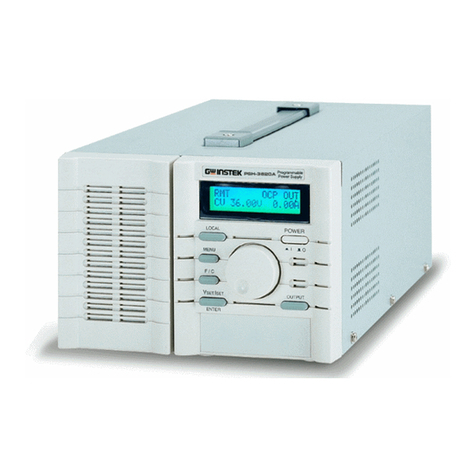 GW Instek PST Series Operating and maintenance manual GW Instek PST Series Operating and maintenance manual