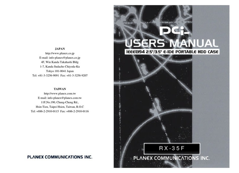 Planex PCi RX-35F user manual Planex PCi RX-35F user manual
