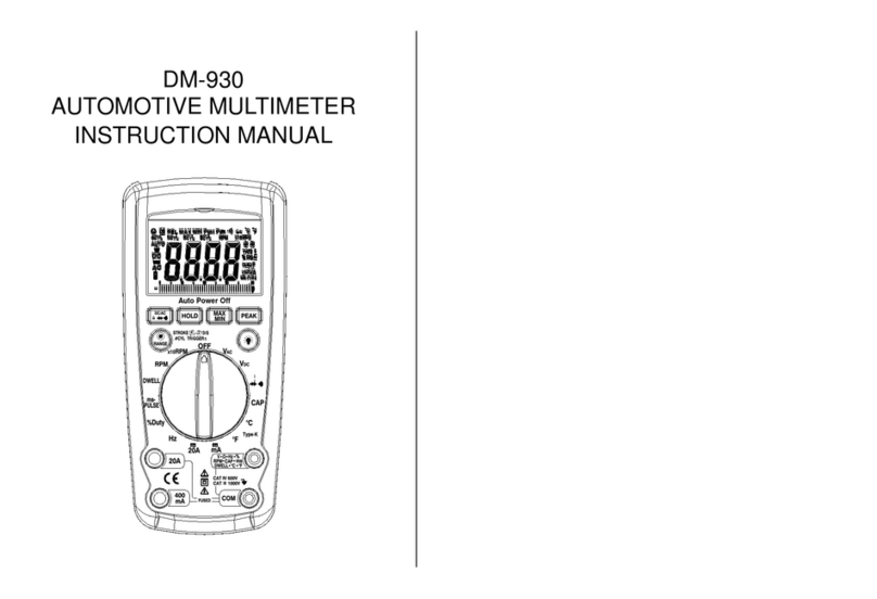 PDi DM-930 instruction manual