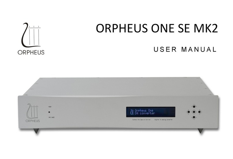 ORPHEUS ONE SE MK2 user manual