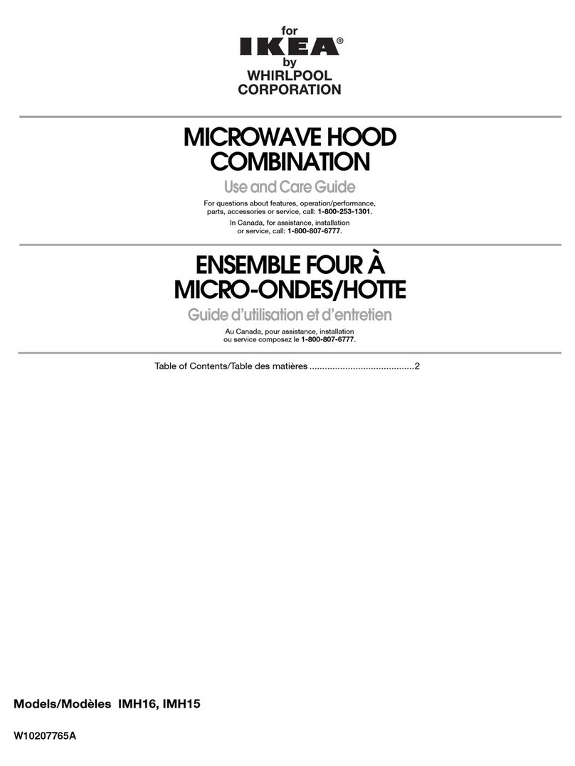 IKEA IMH16 Use and care guide IKEA IMH16 Use and care guide