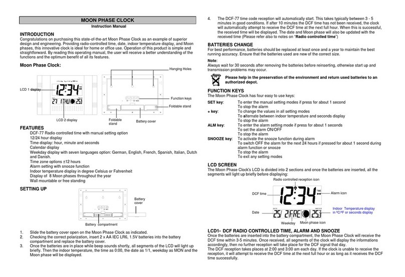 Technoline WS8001M User manual