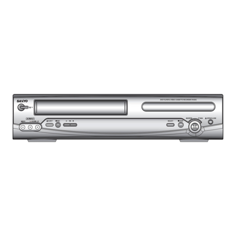Sanyo HV-DX3E Service manual